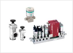 Components for high vacuum/special gases