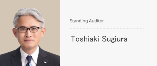 Standing Auditor Masafumi Kokubo