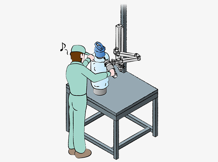 Submersible pump cleaning work