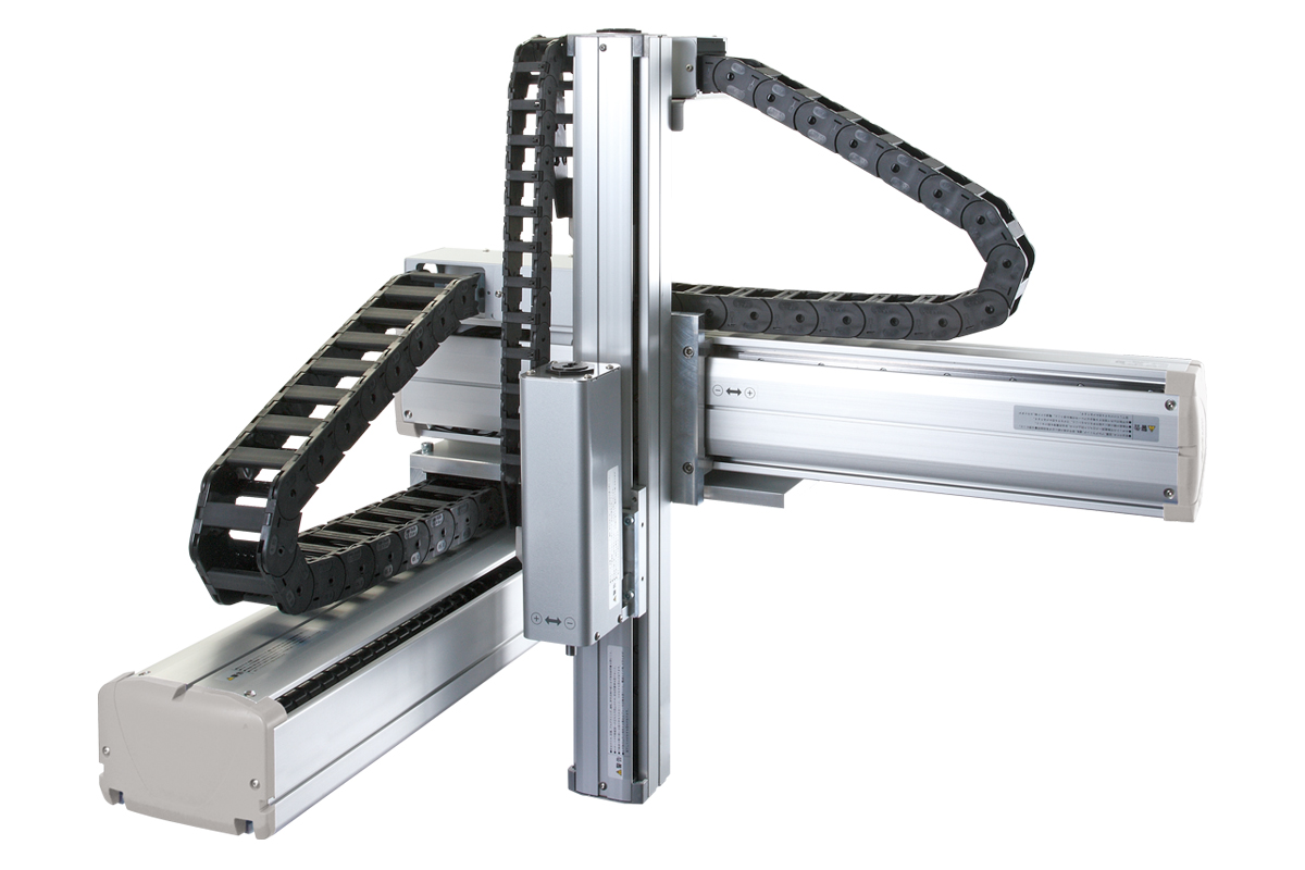 Freedom in choosing your combination! An electric actuator that helps in transporting items