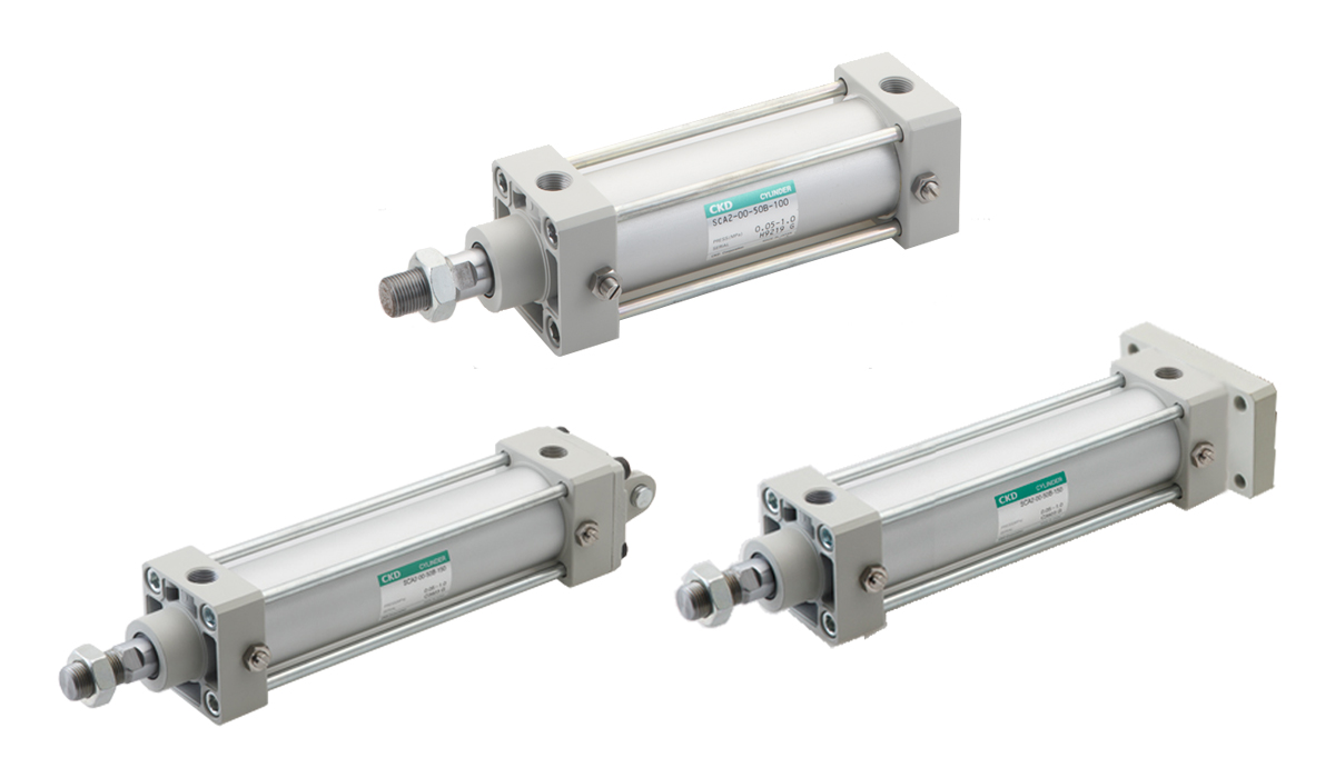 The SELEX Cylinder SCA2 Series that flexibly conforms to your needs.