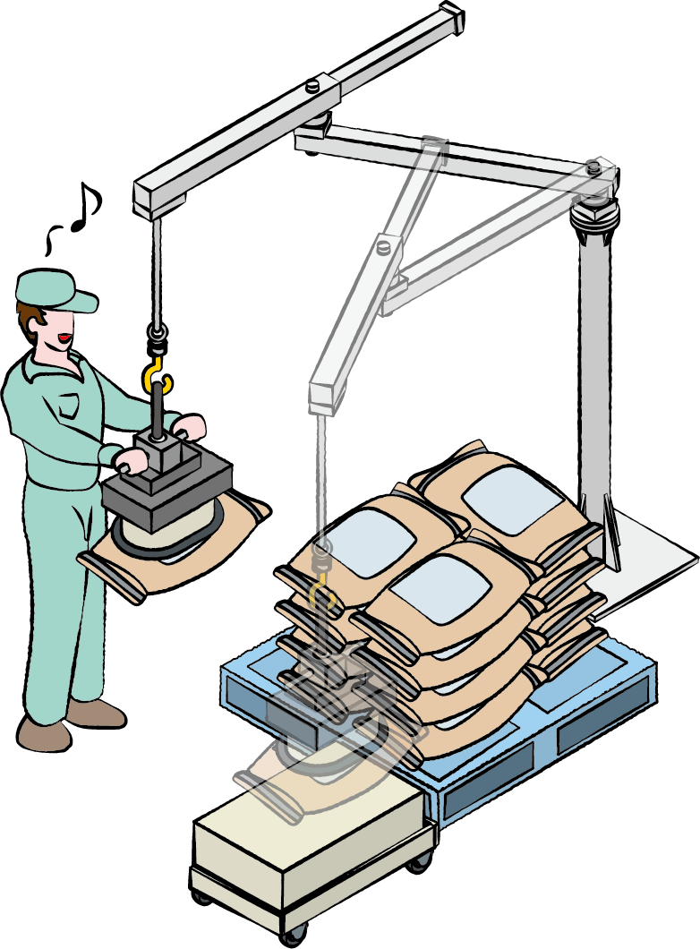 Palletizing of Kraft Bags