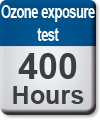 Ozone exposure test / 400 Hours