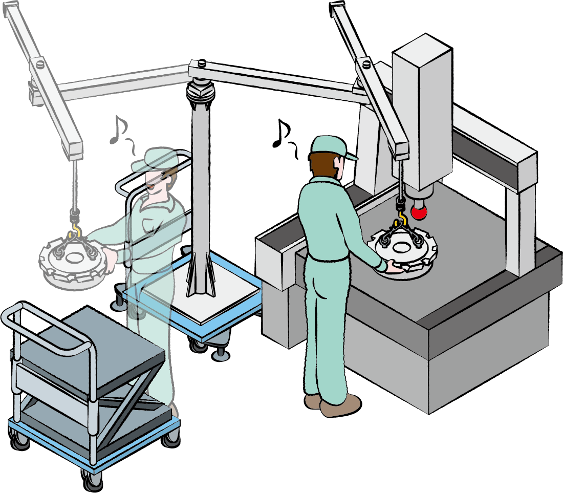 正面フライスカッタ検査工程