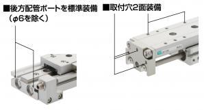 リニアスライドシリンダ LCR｜CKD機器商品サイト｜CKD（シーケーディ