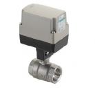 FP* Series for Food manufacturing processes Motor 2, 3-port ball valve