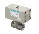 FP* Series for Food manufacturing processes Air operated 2, 3-port ball valve (compact rotary valve)