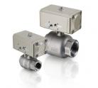 Air operated 2, 3-port ball valve (compact rotary valve)