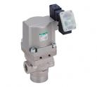 Air operated 3-port valve for medium and high pressure (coolant valve) 