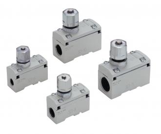 SC1-15, Flow Controls - Inline, Aluminum Diecast, Medium Bore Size, SC1  Series, CKD