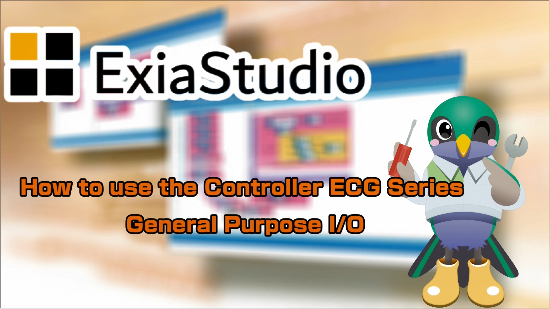ExiaStudio How to use the Controller ECG Series General Purpose I/O