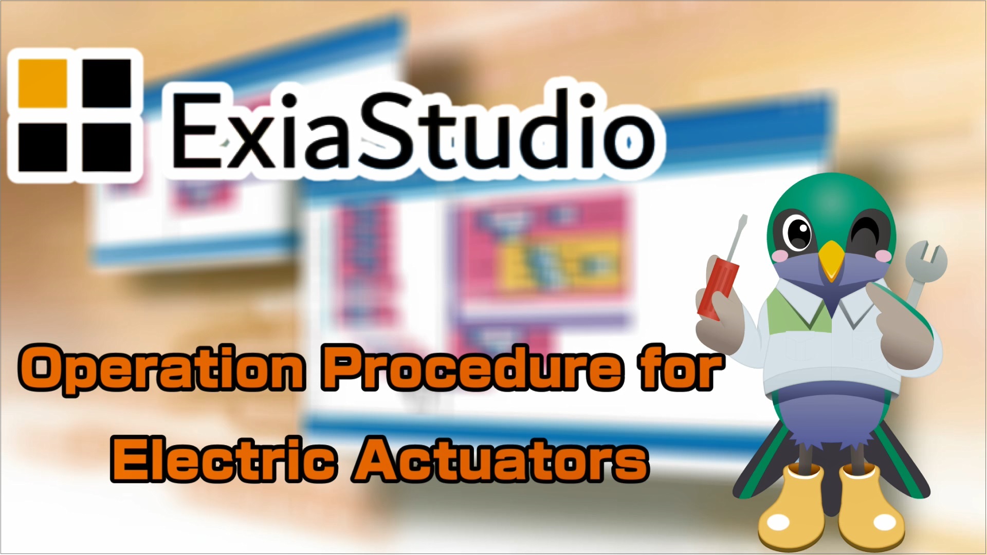 ExiaStudio Operation Procedure for Electric Actuators