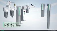 Nitrogen gas extraction unit NS Series &amp;amp;amp;amp;amp;amp;amp; Inline Oxygen Monitor PNA Series