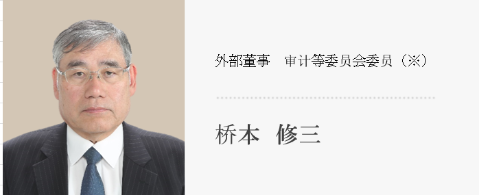 外部董事 审计等委员会委员(※) 桥本 修三